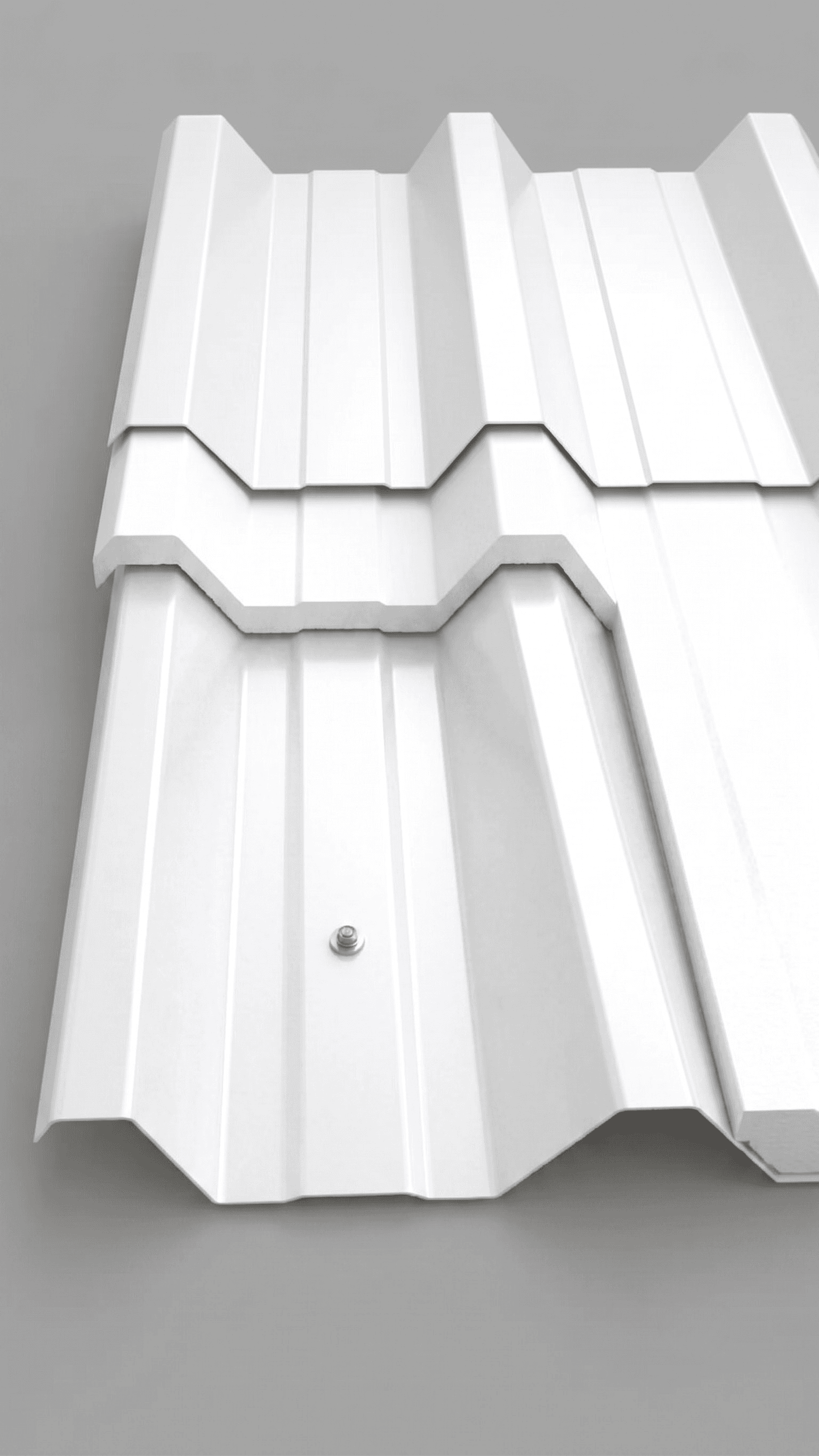 TELHA SOBRE TELHA ISOTERMICA 50 MM (BRANCO/BRANCO)